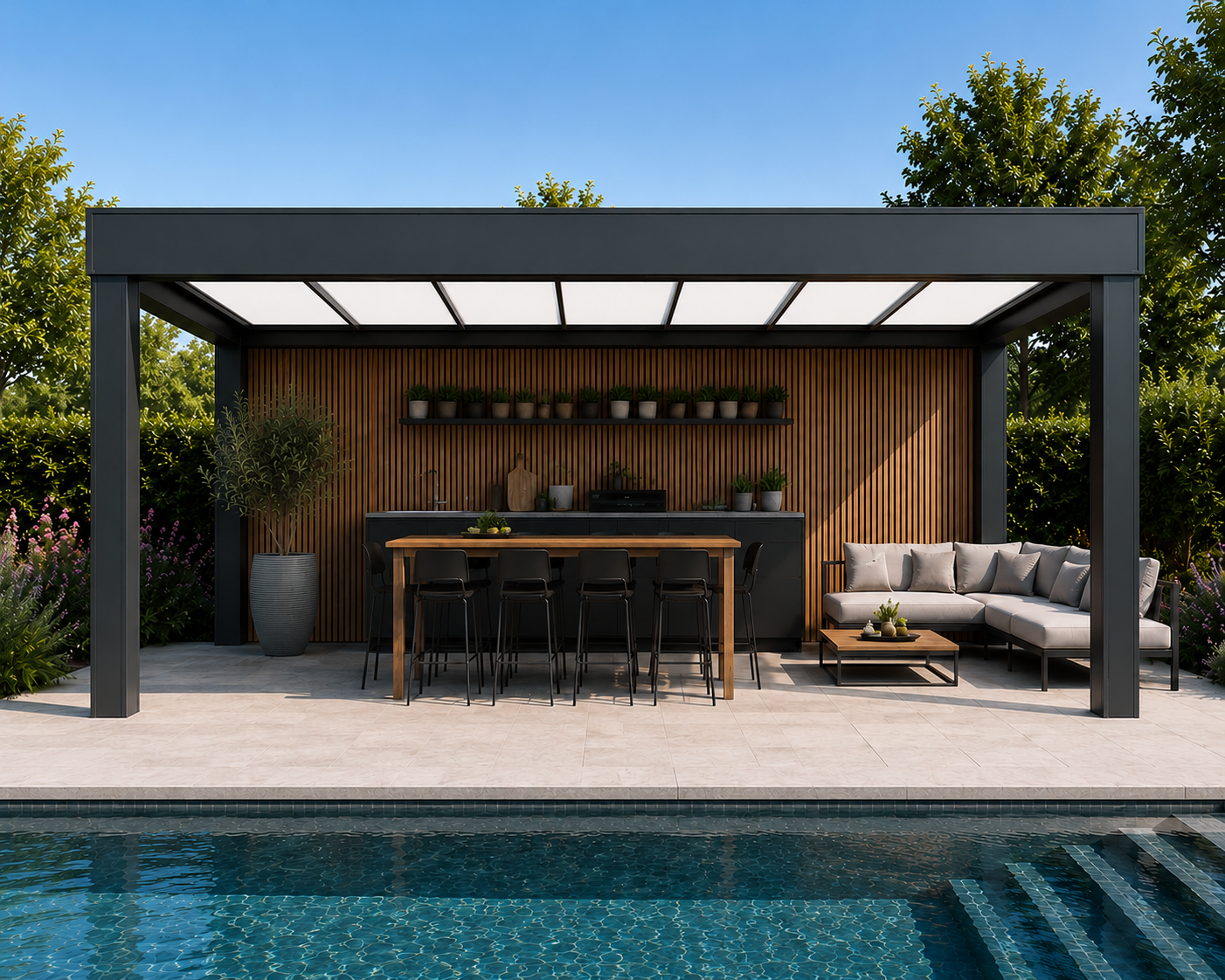 Poolhouse Ombria Exception 4